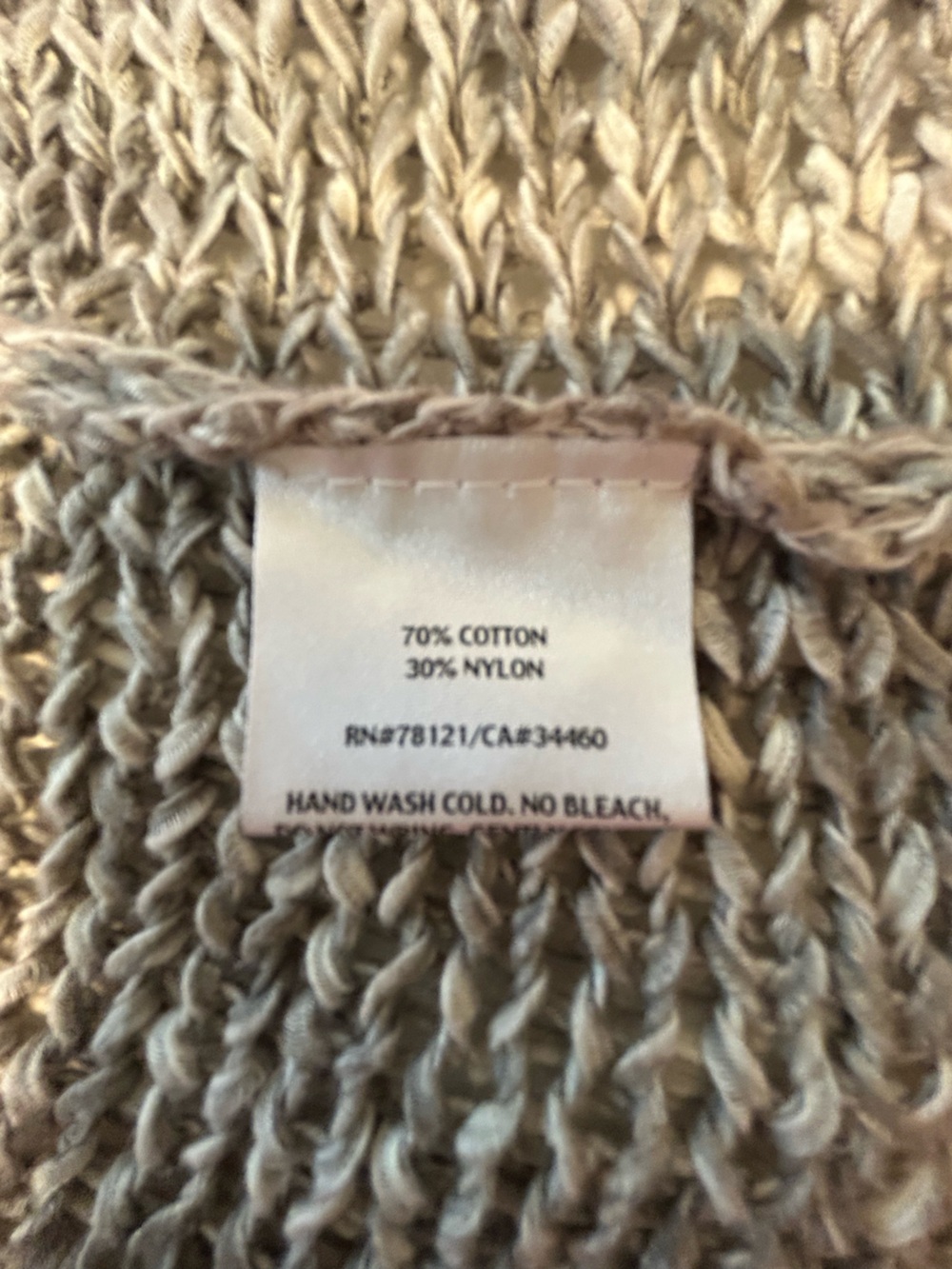 Eileen Fisher Heather Gray Open-Front Knit Cardigan - Picture 5 of 7